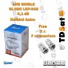 lnb, Single, GLOBO, LSP-04H, Full HD Ready, 3D Ready,4K,0,1dB, + Free 2 "F"